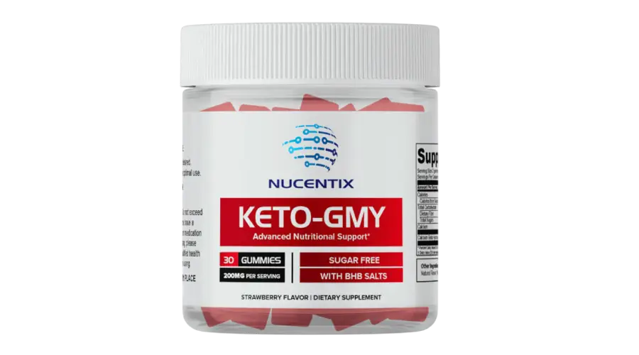 An image of GMY Keto gummies product bottle